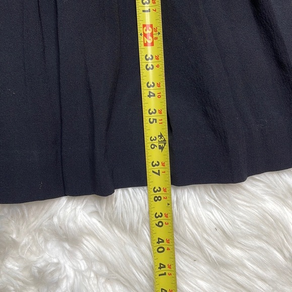 Vintage Neiman Marcus Black Pleated Dress - Picture 12 of 14